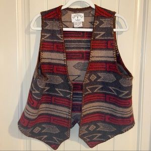 Vintage Southwest Vest Size L
